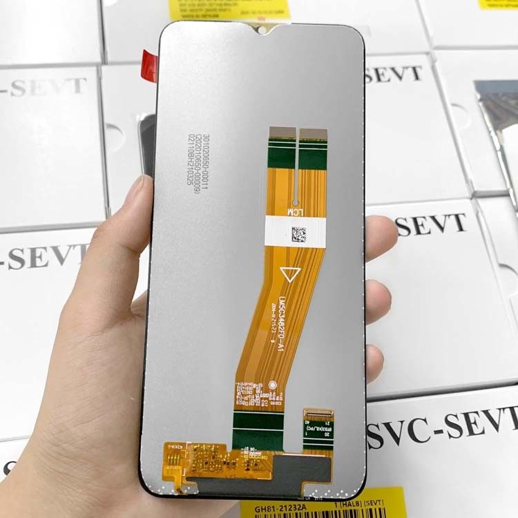 Ecrã LCD móvel 100% original para  A03S Service Pack LCDS  A037 Pantalla de alta qualidade
