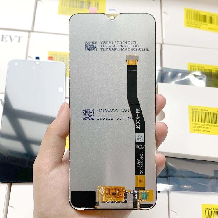Atacado M20 LCD Pantalla Para SAMAUNG M20 Telefone Móvel Touch Screen  M205 100% Original Novo Service Pack LCDs