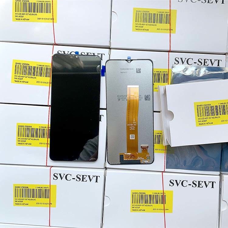 A02 LCD Para  A02 Pantalla 100% Novo Pacote de Serviço Original LCDS  A022 Display de Telefone Móvel