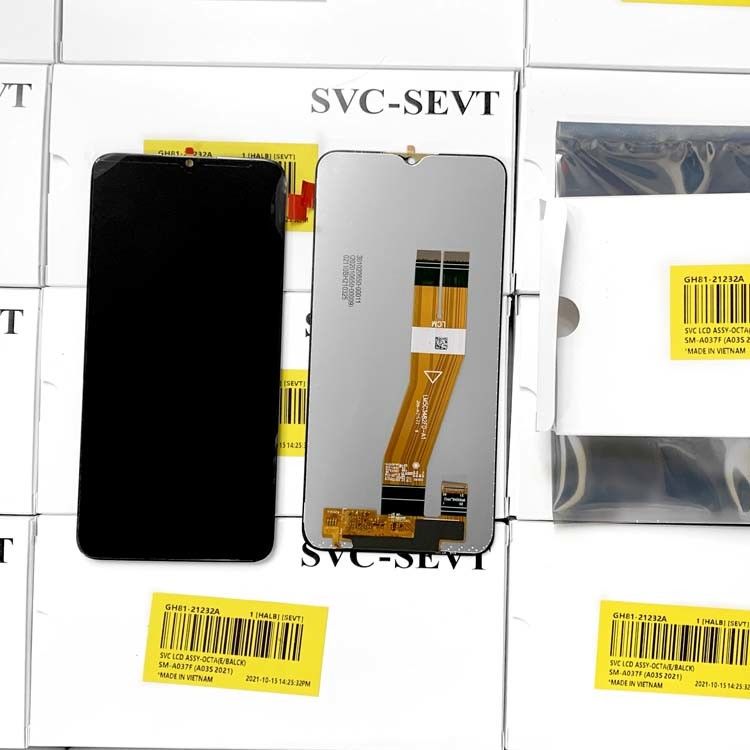 Ecrã LCD original do Lcd A03S Para  A03S Service Pack LCDS  A037