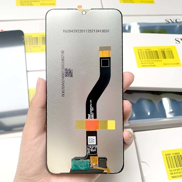 A10S LCD LCD Para  a10s Pacote de Serviço Original Novo Testado LCDS Display  A107 Pantalla de tela de telefone celular