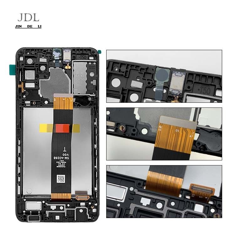 A326B LCD Display + Frame Para  A32 5G Original Service Pack LCDS  A326B Telefone Móvel touch screen Pantalla