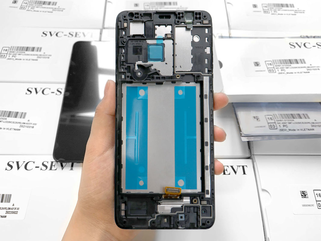 A013 Display LCD Com Quadro Para  A013 Pacote de Serviço Original LCDS  A01 Core Pantalla de Ecrã de Telefone Móvel