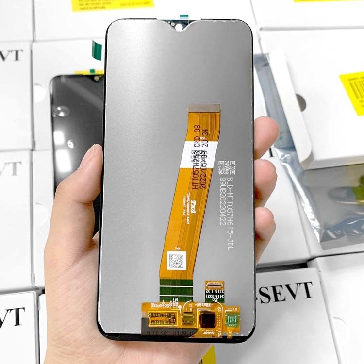 A01 LCD lcd Para  A01 Atacado Original Telefone Móvel tela Pantalla  A105 Service Pack LCDS Touch