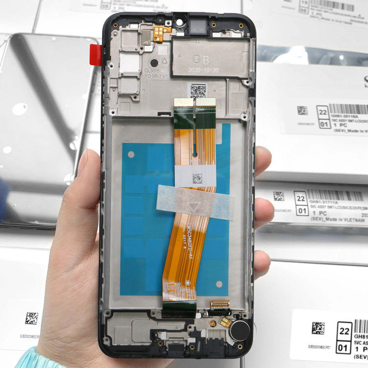 Atacado A02S LCD lcd With Frame For  A02S Factory Touch Screen Display  A025 Service Pack LCDS Pantall