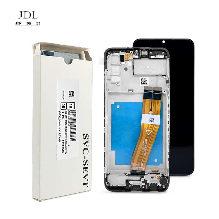 A03 LCD lcd With Frame For  a03 Grátis Ecrã de Telefone Móvel A035 Pacote de Serviço Original LCDS Display Pantalla