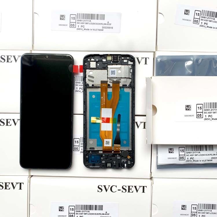 A03 Core LCD Display With Frame Para  a03 core Original Service Pack LCDS  A032 Mobile Pantalla