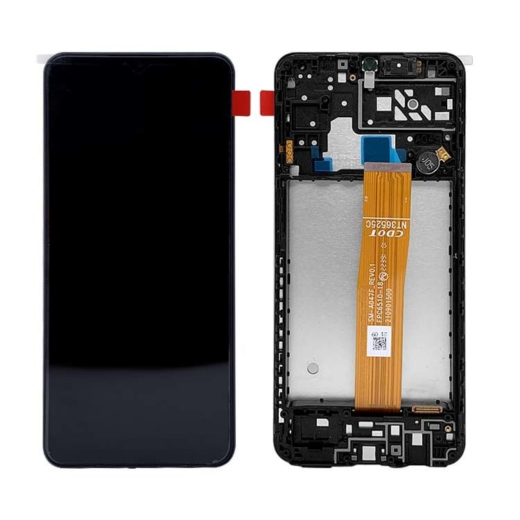 A04S LCD Lcd Com Quadro Para  a04s Pacote de Serviço Original LCDS  A047 Telefone Móvel Pantalla