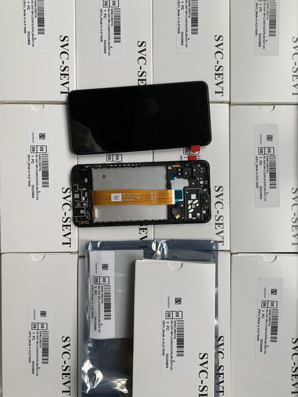 A04S LCD Lcd Com Quadro Para  a04s Pacote de Serviço Original LCDS  A047 Telefone Móvel Pantalla