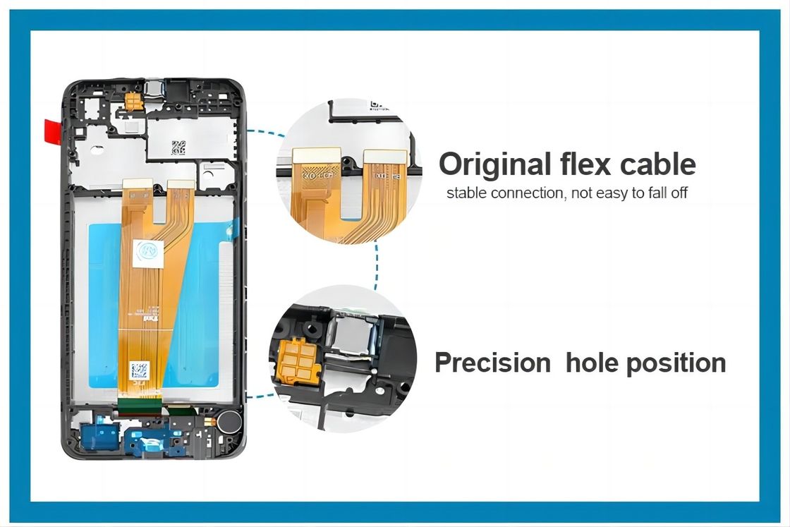 A045 Ecrã LCD Com Quadro Para  a045 Telefone Móvel Toque Pantalla  A04 Original Service Pack LCDS