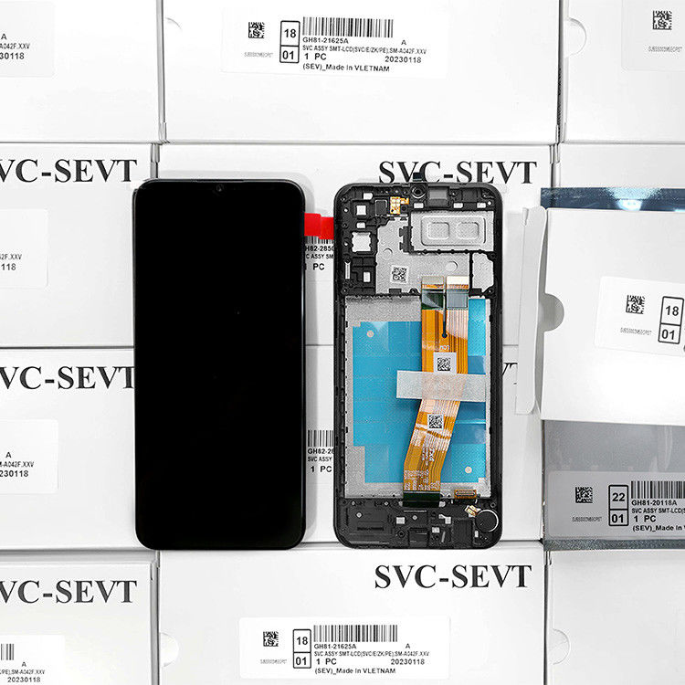 A04E lcd With Frame For  a04e Original New Service Pack LCDS Display  A04E Telefone Móvel Pantalla