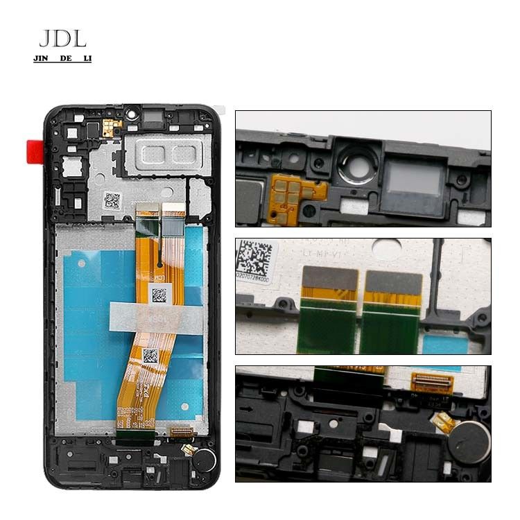 A04E lcd With Frame For  a04e Original New Service Pack LCDS Display  A04E Telefone Móvel Pantalla