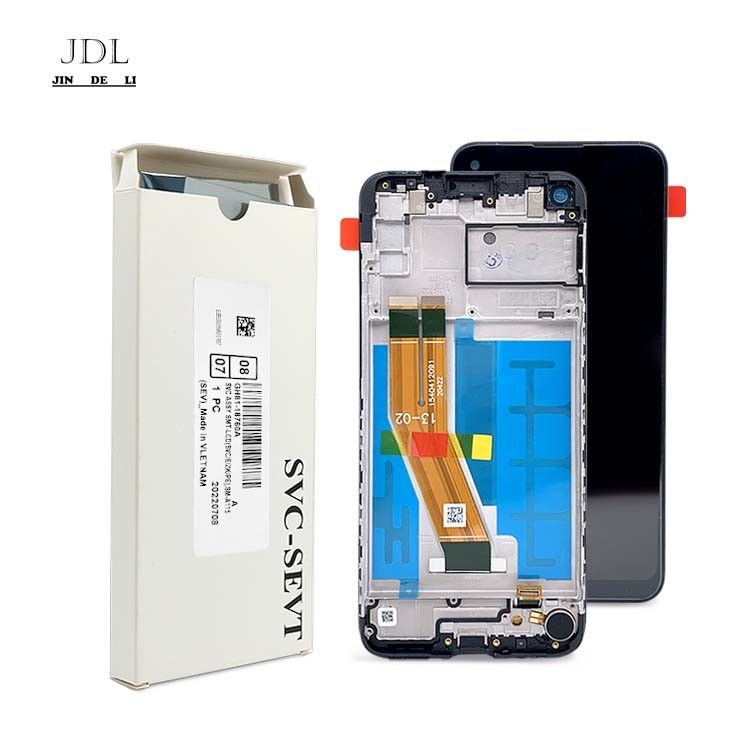 Pantalla de tela de LCD A11 com quadro para  A11 Original Nova tela móvel  A115 Service Pack LCDS Display