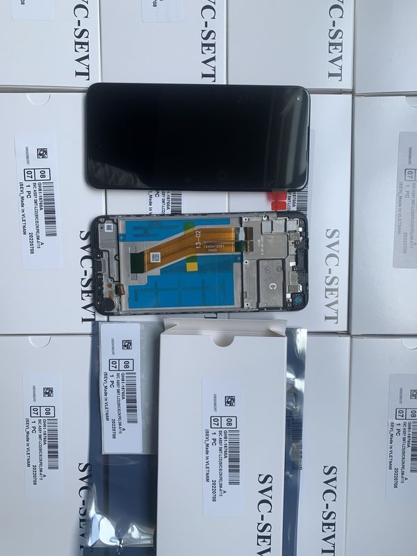 Pantalla de tela de LCD A11 com quadro para  A11 Original Nova tela móvel  A115 Service Pack LCDS Display