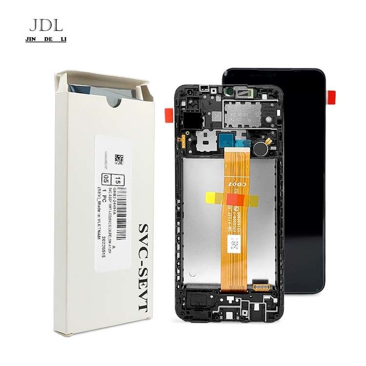 A125 Original Lcd Panatlla With Frame For  a125 Service Pack LCDS Screen  A125 Telefone Móvel Touch Display