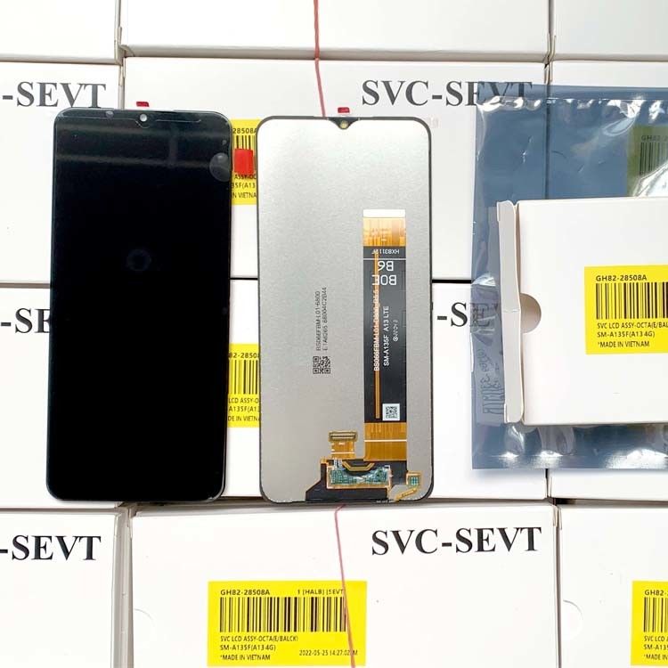 Ecrã LCD original A13S Para  A13 Service Pack LCDS Display  A135 A137 Telefone Móvel Touch Pantalla