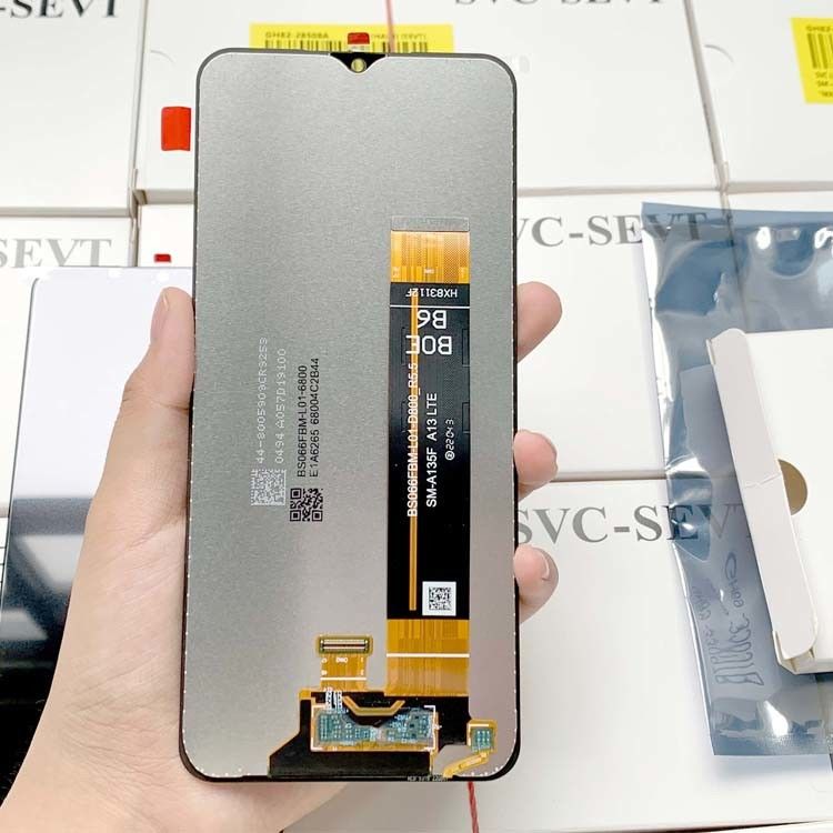 Ecrã LCD original A13S Para  A13 Service Pack LCDS Display  A135 A137 Telefone Móvel Touch Pantalla