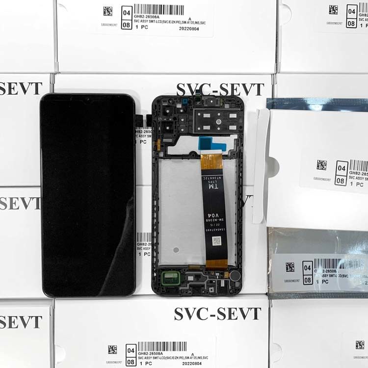 Fábrica A135 Pantalla de Display LCD Para  A13S Original Pantalla de Telefone Móvel  A137 Service Pack LCDS