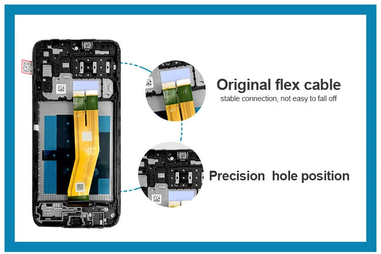 A14 4G LCD Com Quadro Para Telefone Móvel  A145P Touch Pantalla  A145R Service Pack Ecrã LCDS