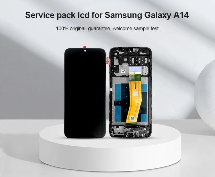 A14 4G LCD Com Quadro Para Telefone Móvel  A145P Touch Pantalla  A145R Service Pack Ecrã LCDS