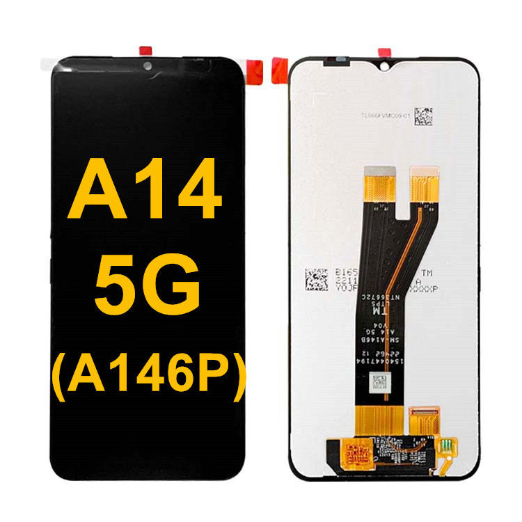 Atacado A14 5G LCD LCD Para  A14 Original Phone Touch Screen Display Pantalla  A146P Service Pack LCDS