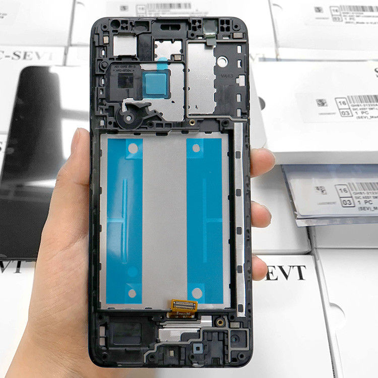 100% de serviço original de alta qualidade Negro Cor A12  LCD Original para Display Superior