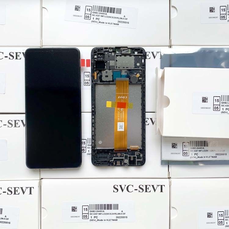 A12/A125 pacote de serviço original LCD sem quadro para   a04e LCD display fábrica venda direta