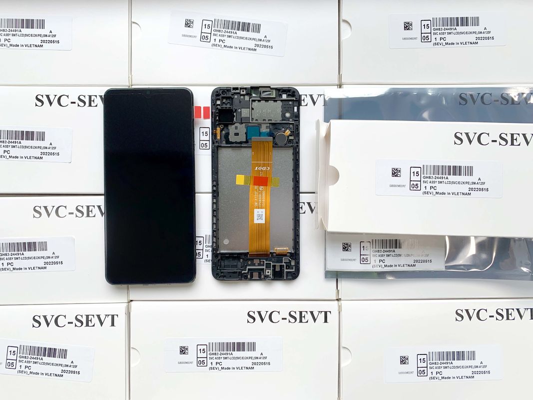 A12/A125 pacote de serviço original LCD sem quadro para   a04e LCD display fábrica venda direta
