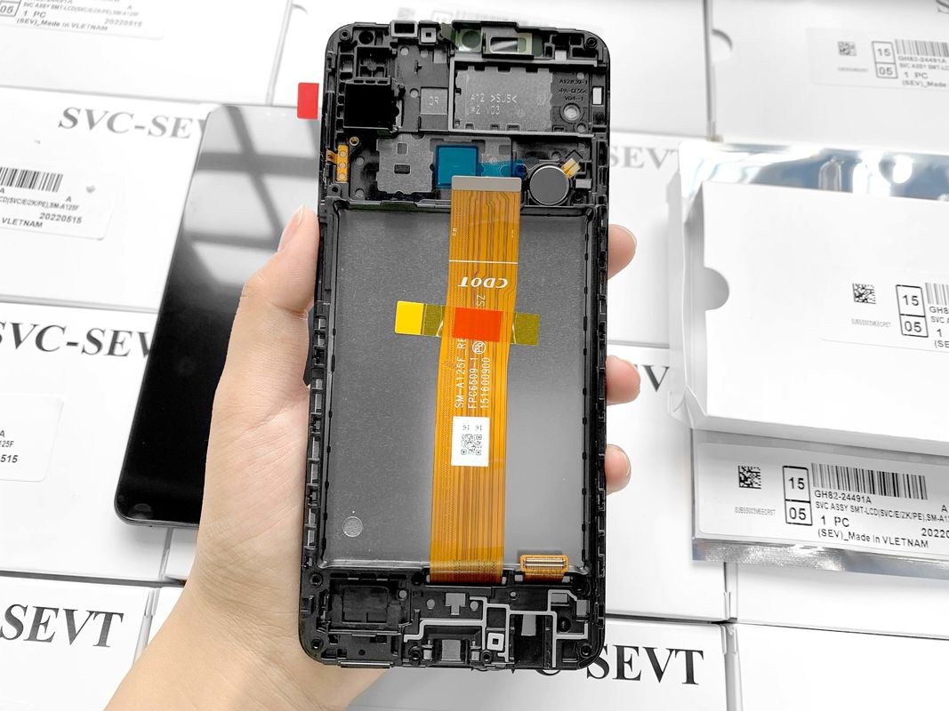 A12/A125 pacote de serviço original LCD sem quadro para   a04e LCD display fábrica venda direta