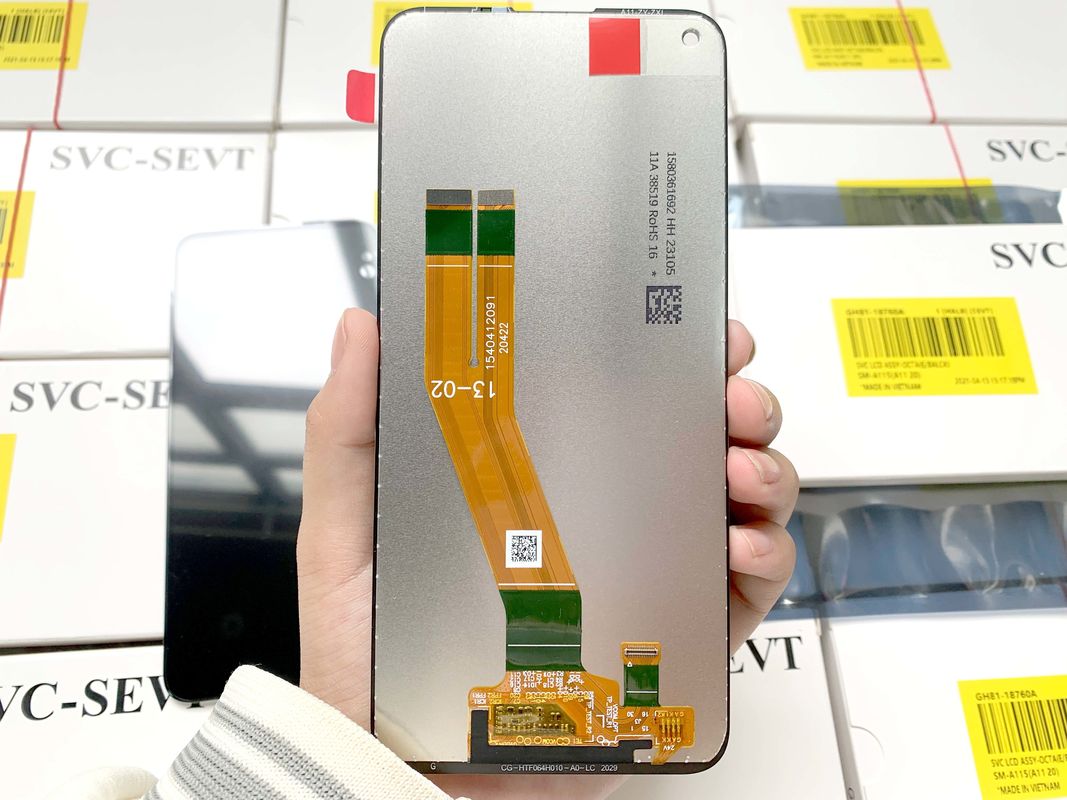 Ecrã LCD 100% original A11 / A115 para telemóvel para o pacote de serviço de exibição da Samusung