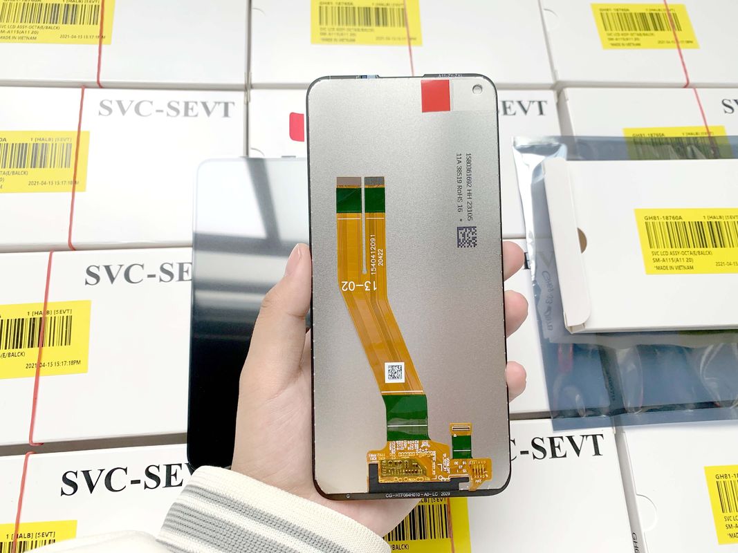 Ecrã LCD 100% original A11 / A115 para telemóvel para o pacote de serviço de exibição da Samusung