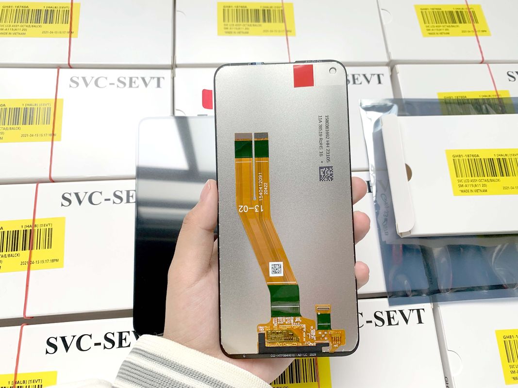 Ecrã LCD 100% original A11 / A115 para telemóvel para o pacote de serviço de exibição da Samusung
