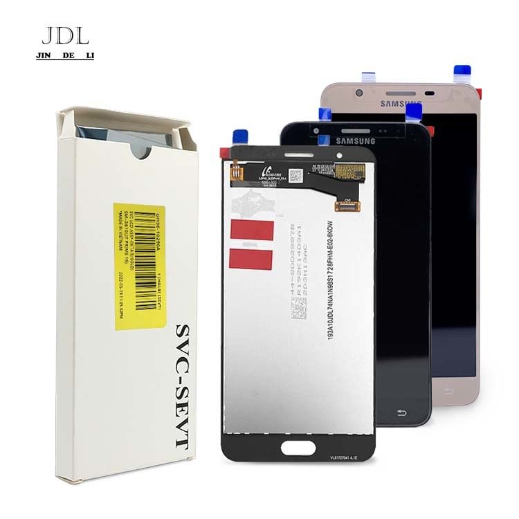 J7 Prime LCD Display Tecnologia TFT LCD Logotipo personalizado Impressão de embalagem para Display móvel para LCD de tela samung