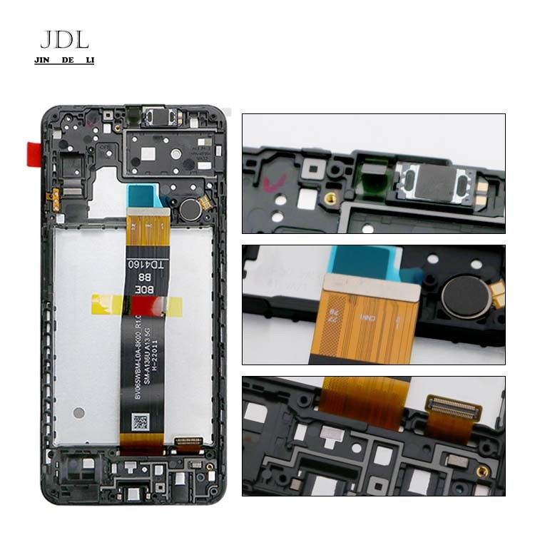JDL LCD A10 Tela de ponta para Telefone Tela LCD Impressão de logotipo personalizado embalagem
