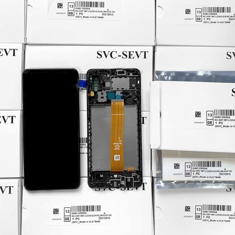 Pacote de serviço original profissional de alta qualidade LCD A022 Core telefone móvel LCDs mobile LCD display para  A01 Core