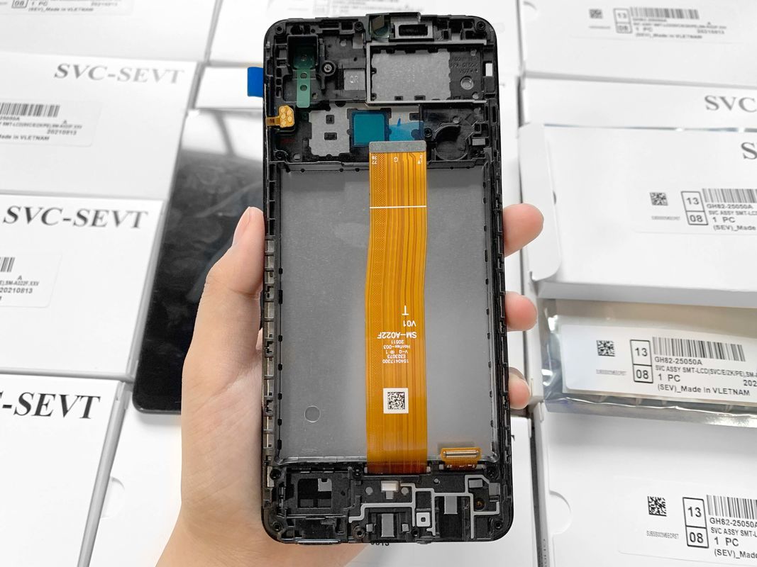 Pacote de serviço original profissional de alta qualidade LCD A022 Core telefone móvel LCDs mobile LCD display para  A01 Core