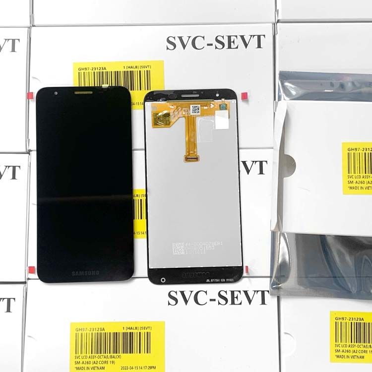 100% Garantia Original Telefone Celular Ecrã LCD a2 núcleo Preto Cor  Ecrã LCD PACK SERVICE