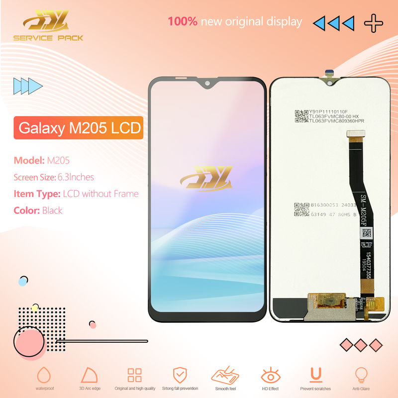 LCD de substituição original 100% testado rigorosamente LCD M20 LCD Display Touch Screen Screen de telefone celular