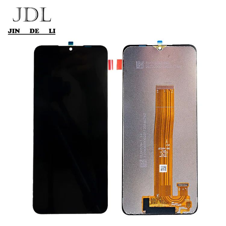 Display LCD de cor preta substituição MOQ 5 Pcs Para A02S Modelo de tela móvel