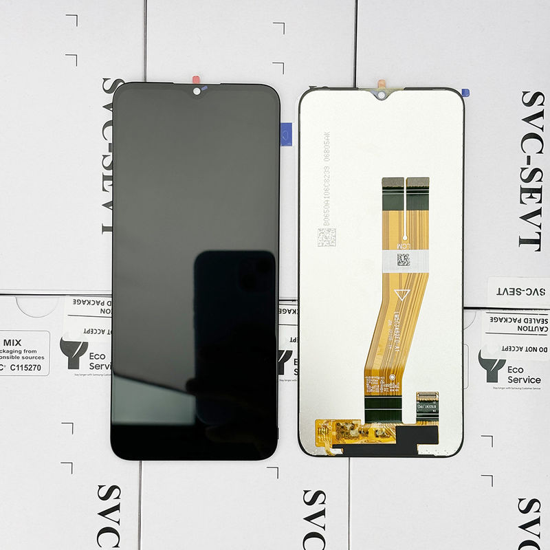 Display LCD de cor preta substituição MOQ 5 Pcs Para A02S Modelo de tela móvel