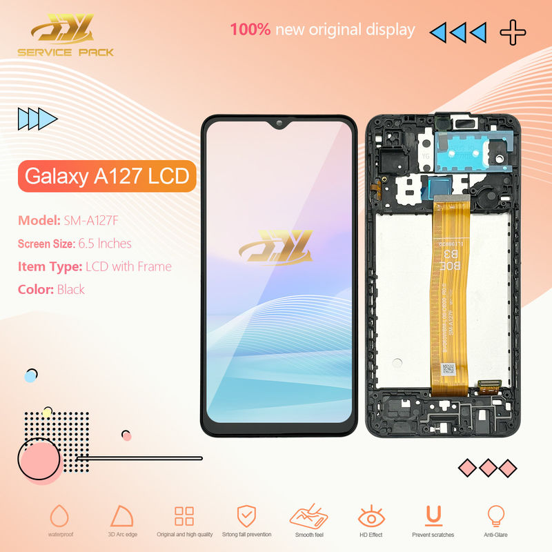 A127 lcd com quadro Para  a127 Original New Service Pack Mobile Screen Display  A12 Nacho Touch Pantalla