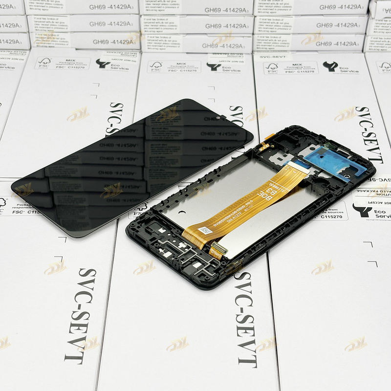 A127 lcd com quadro Para  a127 Original New Service Pack Mobile Screen Display  A12 Nacho Touch Pantalla