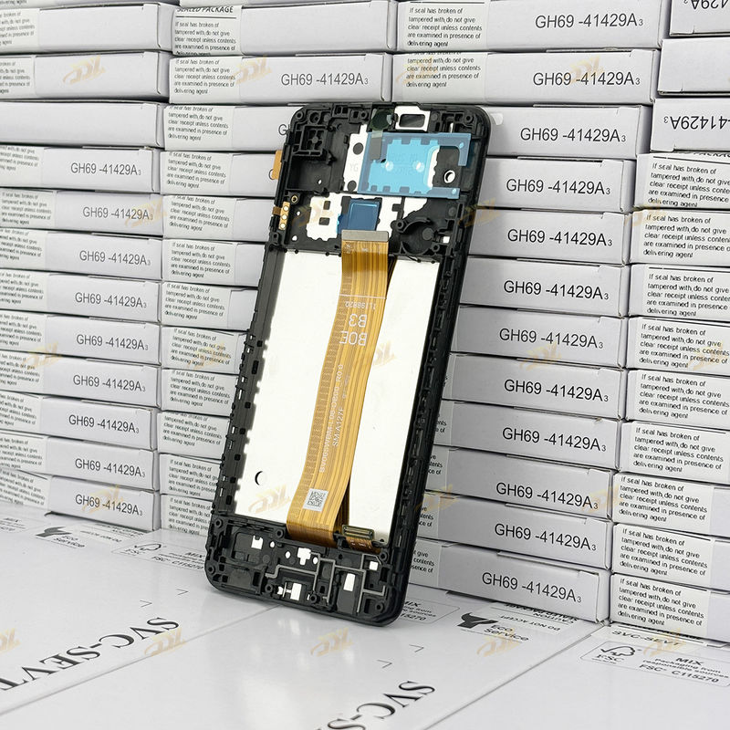 A127 lcd com quadro Para  a127 Original New Service Pack Mobile Screen Display  A12 Nacho Touch Pantalla