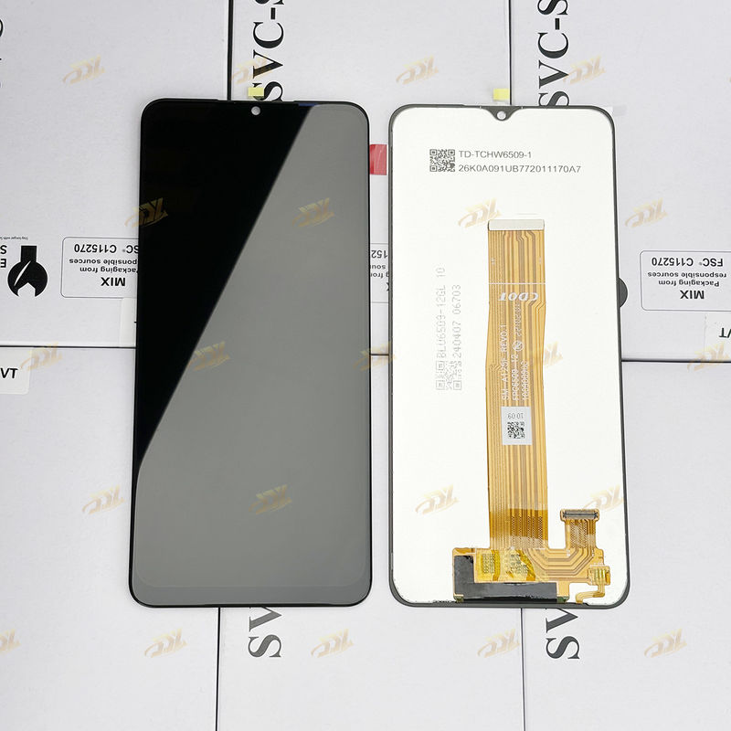 Polegada  A125 LCD Service Pack original da substituição 6,5 do telefone celular A12 LCD