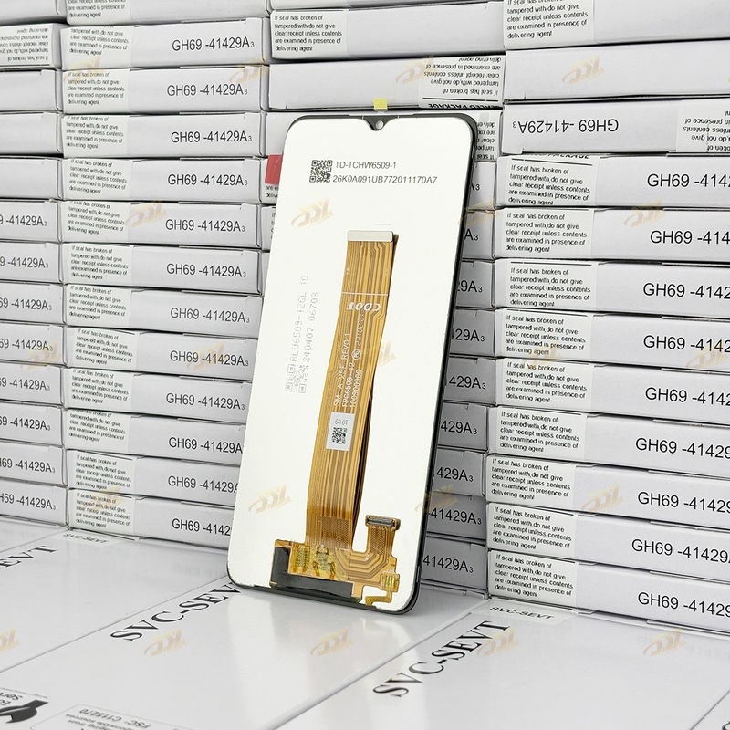 Polegada  A125 LCD Service Pack original da substituição 6,5 do telefone celular A12 LCD