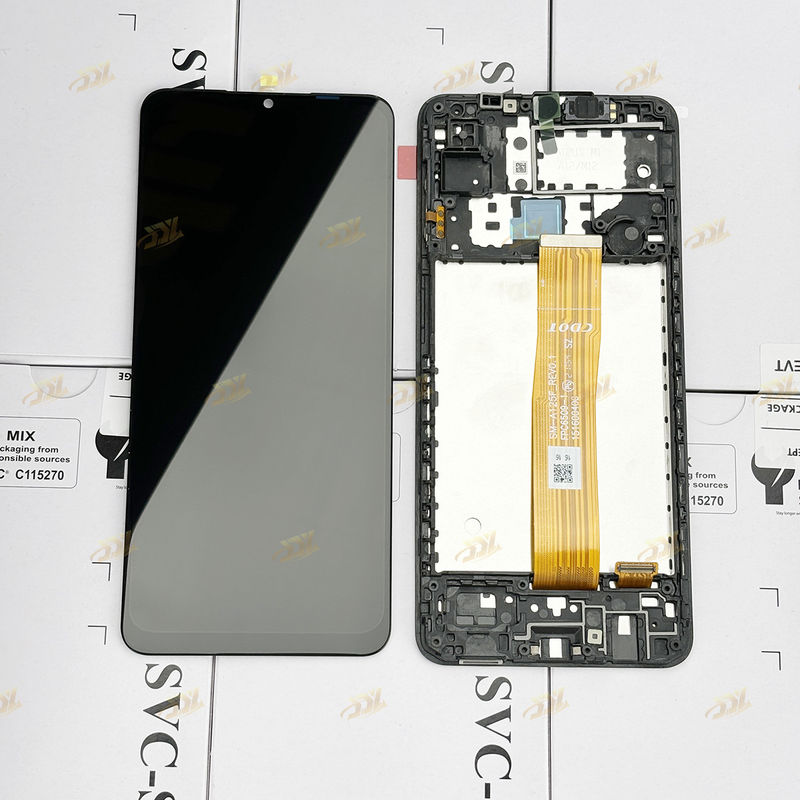 A125 Original Lcd Panatlla With Frame For  a125 Service Pack LCDS Screen  A125 Telefone Móvel Touch Display