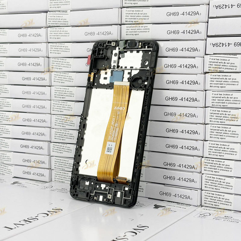 A125 Original Lcd Panatlla With Frame For  a125 Service Pack LCDS Screen  A125 Telefone Móvel Touch Display
